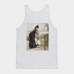 On the Balcony by Berthe Morisot Tank Top